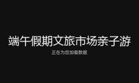 端午假期文旅市場親子游將唱主角