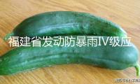 福建省發(fā)動(dòng)防暴雨Ⅳ級(jí)應(yīng)急呼應(yīng)