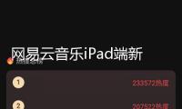 網易云音樂iPad端新版煥新上線 非會員用戶限享30天VIP歌曲免費聽