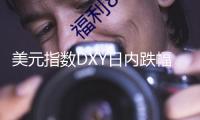 美元指數(shù)DXY日內跌幅達0.5%