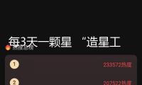 每3天一顆星 “造星工廠”太空織網(wǎng)的“銀河速度”