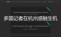 多國記者在杭州感觸生機與昌盛