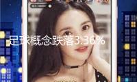 足球概念跌落3.36%，主力資金凈流出26股